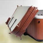 Cover Caddy for Hot Tubs
